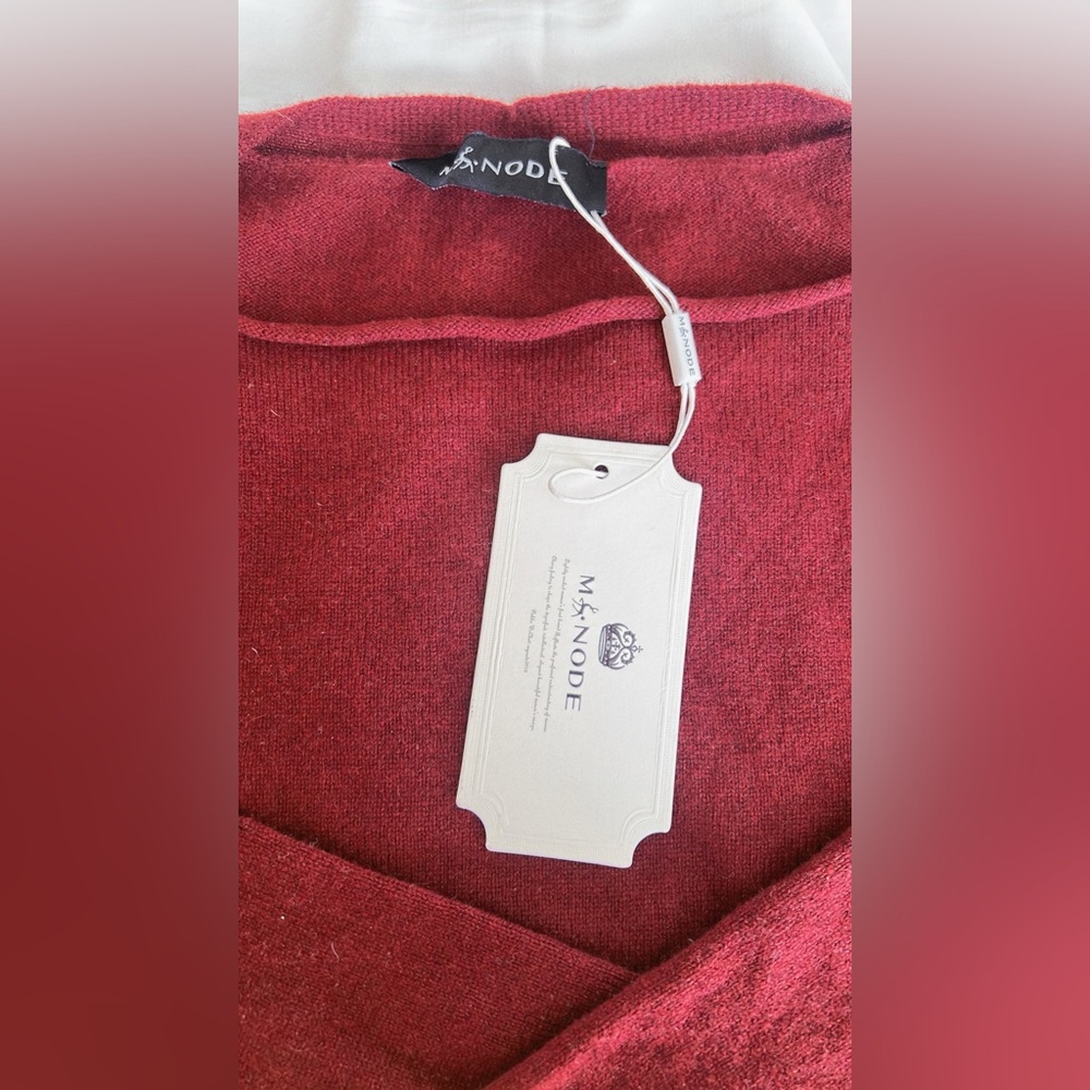 MANODE woman's Cashmere sweater - Picture 3 of 6